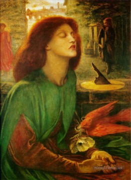  Gabriel Peintre - Beata Beatrix préraphaélite Fraternité Dante Gabriel Rossetti